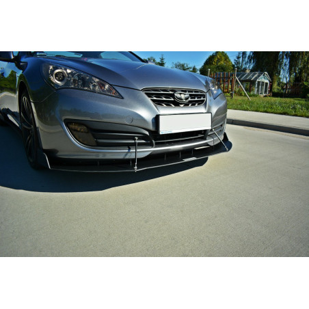 Maxton Design-SPORT LAME DU PARE-CHOCS AVANT HYUNDAI GENESIS COUPÉ MK.1 