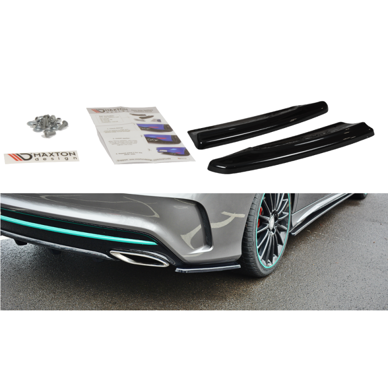 Maxton Design-LAME DU PARE-CHOCS ARRIERE MERCEDES-BENZ CLA C117 AMG-LINE FACELIFT Maxton Design-LAME DU PARE-CHOCS ARRIERE MERCEDES-BENZ CLA C117 AMG-LINE FACELIFT