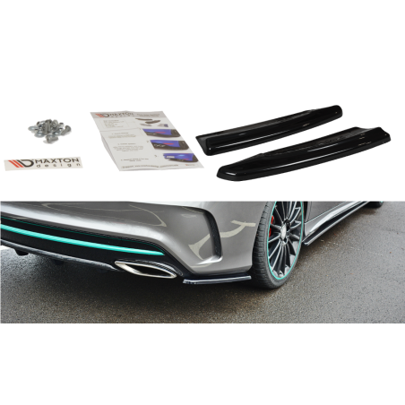 Maxton Design-LAME DU PARE-CHOCS ARRIERE MERCEDES-BENZ CLA C117 AMG-LINE FACELIFT 