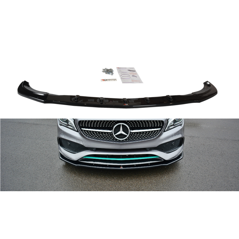 Maxton Design-LAME DU PARE-CHOCS AVANT / SPLITTER V.1 MERCEDES-BENZ CLA C117 AMG-LINE FACELIFT Maxton Design-LAME DU PARE-CHOCS AVANT / SPLITTER V.1 MERCEDES-BENZ CLA C117 AMG-LINE FACELIFT