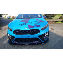 Maxton Design-SPORT LAME DU PARE-CHOCS AVANT KIA CEE'D / PRO CEE'D GT MK2 