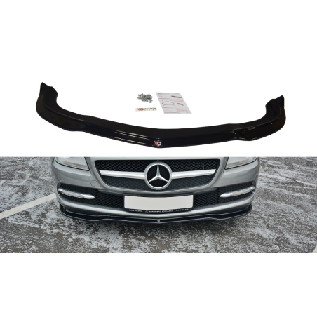 Maxton Design-LAME DU PARE-CHOCS AVANT / SPLITTER V.1 MERCEDES SLK R172 