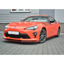 Maxton Design-LAME DU PARE-CHOCS AVANT / SPLITTER V.4 TOYOTA GT86 FACELIFT 