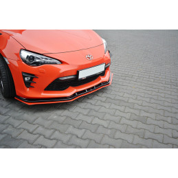 Maxton Design-LAME DU PARE-CHOCS AVANT / SPLITTER V.4 TOYOTA GT86 FACELIFT 