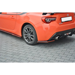 Maxton Design-LAME DU PARE-CHOCS ARRIERE V.2 TOYOTA GT86 FACELIFT 