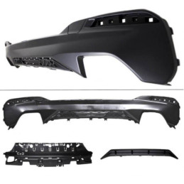 Maxton Design-Rajout Du Pare-Chocs Arriere Sport-Performance BMW 5er G30 G31 with M-Package 
