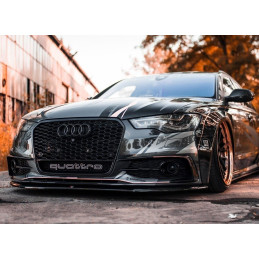 Maxton Design-Cadres pour lumières Audi S6 / A6 S-Line C7 