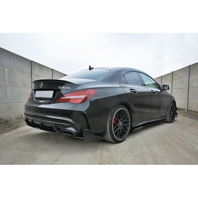 Maxton Design-SPORT RAJOUTS DES BAS DE CAISSE POUR V.1 Mercedes CLA A45 AMG C117 Facelift 