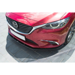 Maxton Design-LAME DU PARE-CHOCS AVANT V.1 Mazda 6 GJ (Mk3) Facelift 
