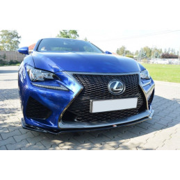 Maxton Design-LAME DU PARE-CHOCS AVANT V.1 Lexus RC F 