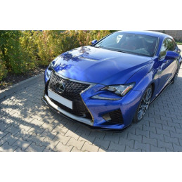 Maxton Design-LAME DU PARE-CHOCS AVANT V.1 Lexus RC F 