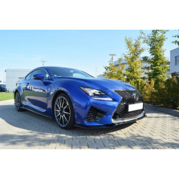 Maxton Design-LAME DU PARE-CHOCS AVANT V.1 Lexus RC F 