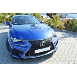 Maxton Design-LAME DU PARE-CHOCS AVANT V.1 Lexus RC F 