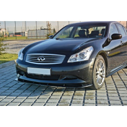 Maxton Design-LAME DU PARE-CHOCS AVANT V.1 Infiniti G37 Sedan 