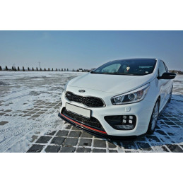 Maxton Design-LAME DU PARE-CHOCS AVANT V.1 KIA CEE'D / PRO CEE'D GT MK2 