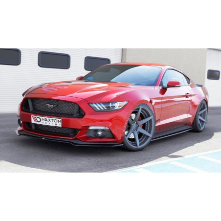 Maxton Design-Lame Du Pare-Chocs Avant Ford Mustang Mk6 