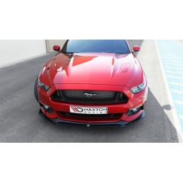 Maxton Design-Lame Du Pare-Chocs Avant Ford Mustang Mk6 