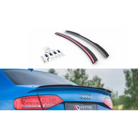 Maxton Design-Spoiler Cap Audi A4 / A4 S-Line B8 / B8 FL Sedan 