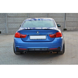 Maxton Design-DIFFUSEUR ARRIERE & LAME DU PARE CHOCS ARRIERE BMW 4 F32 M-PACK 