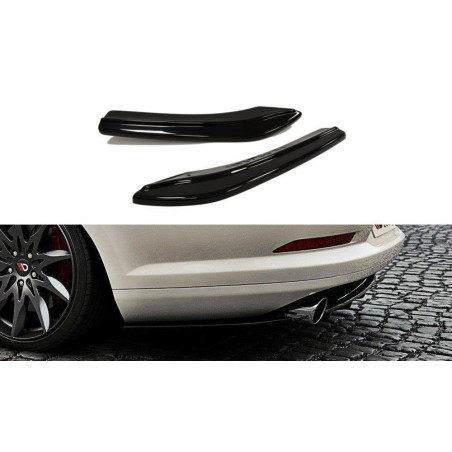 Maxton Design-LAME DU PARE CHOCS ARRIERE VW Passat CC R36 RLINE (AVANT FACELIFT) 