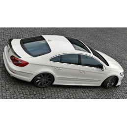 Maxton Design-LAME DU PARE CHOCS ARRIERE VW Passat CC R36 RLINE (AVANT FACELIFT) 