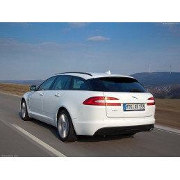 Maxton Design-LAME DU PARE CHOCS ARRIERE JAGUAR XF X250 SPORTBRAKE 