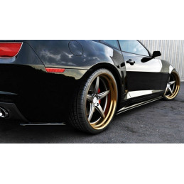 Maxton Design-LAME DU PARE CHOCS ARRIERE CHEVROLET CAMARO V SS - VERSION US, UE (AVANT FACELIFT) 