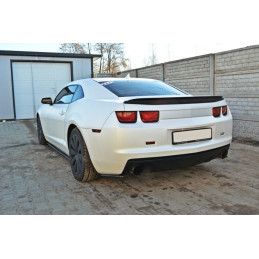 Maxton Design-LAME DU PARE CHOCS ARRIERE CHEVROLET CAMARO V SS - VERSION US, UE (AVANT FACELIFT) 