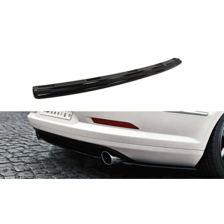 Maxton Design-CENTRAL ARRIÈRE SPLITTER VW Passat CC R36 RLINE (AVANT FACELIFT) (sans barres verticales) 