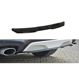 Maxton Design-CENTRAL ARRIÈRE SPLITTER BMW X4 M-PACK (sans une barre verticale) 