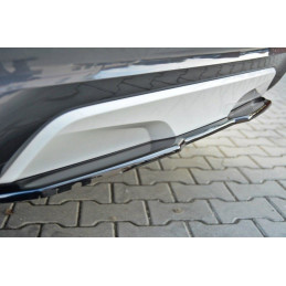 Maxton Design-CENTRAL ARRIÈRE SPLITTER BMW X4 M-PACK (sans une barre verticale) 