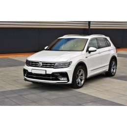 Maxton Design-LAME DU PARE-CHOCS AVANT Vw Tiguan Mk2 R-Line 