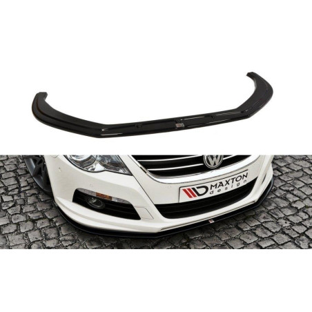 Maxton Design-LAME DU PARE-CHOCS AVANT VW Passat CC R36 RLINE (AVANT FACELIFT) 