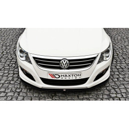 Maxton Design-LAME DU PARE-CHOCS AVANT VW Passat CC R36 RLINE (AVANT FACELIFT) 