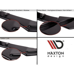 Maxton Design-LAME DU PARE-CHOCS AVANT SEAT LEON III CUPRA / FR 