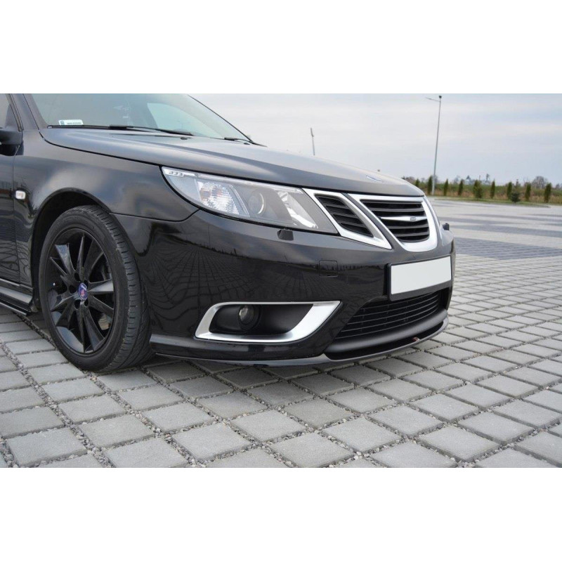 Maxton Design-LAME DU PARE-CHOCS AVANT Saab 9-3 Aero Mk2 Facelift 