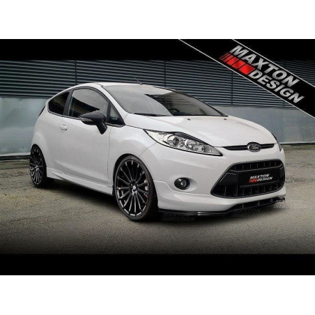 Maxton Design-Bas De Caisse (ST Look) Ford Fiesta Mk7 / Mk7 FL 3 Portes 