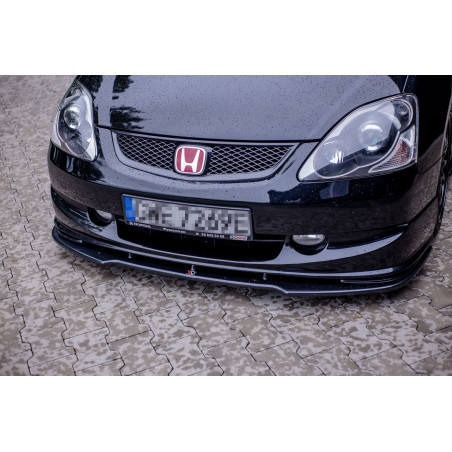 Maxton Design-LAME DU PARE-CHOCS AVANT / SPLITTER V.1 HONDA CIVIC EP3 (MK7) TYPE-R/S FACELIFT 