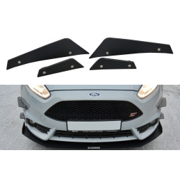 Maxton Design-Stoßstangenflügel vorne (Canards) Ford Fiesta ST Mk7 FL 