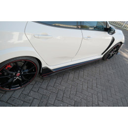 Maxton Design-SPORT RAJOUTS DES BAS DE CAISSE POUR HONDA CIVIC X TYPE R 