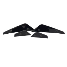 Maxton Design-Ailes de pare-chocs avant (Canards) Ford Fiesta Mk8 ST/ ST-Line 