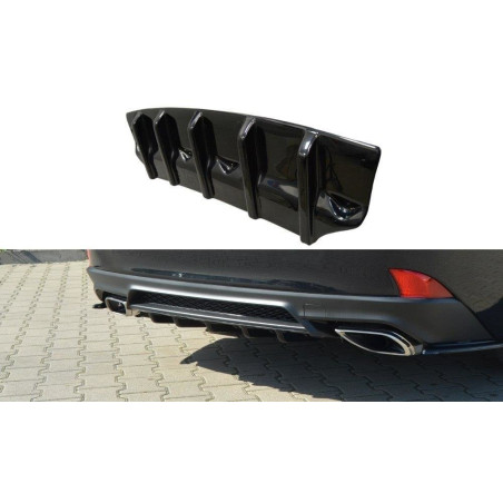 Maxton Design-RAJOUT DU PARE-CHOCS ARRIERE Lexus IS Mk3 Facelift T 