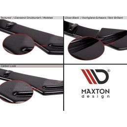 Maxton Design-LAME DU PARE CHOCS ARRIERE Vw Passat B7 R-Line Variant 