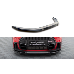 Maxton Design-Lame Du Pare-Chocs Avant V.2 Mini Cooper S John Cooper Works F56 Facelift 