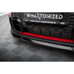 Maxton Design-Lame Du Pare-Chocs Avant V.2 Mini Cooper S John Cooper Works F56 Facelift 