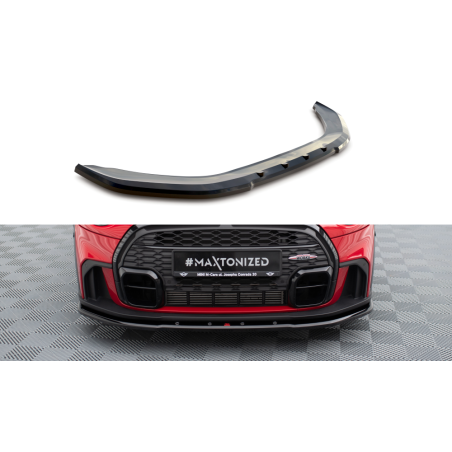 Maxton Design-Lame Du Pare-Chocs Avant V.1 Mini Cooper S John Cooper Works F56 Facelift 