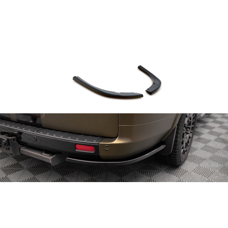 Maxton Design-Lames De Pare-Chocs Arrière Latérales Ford Tourneo Custom Mk1 Facelift 