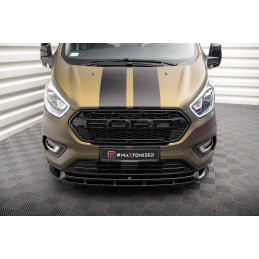Maxton Design-Lame Du Pare-Chocs Avant Ford Tourneo Custom Mk1 Facelift 