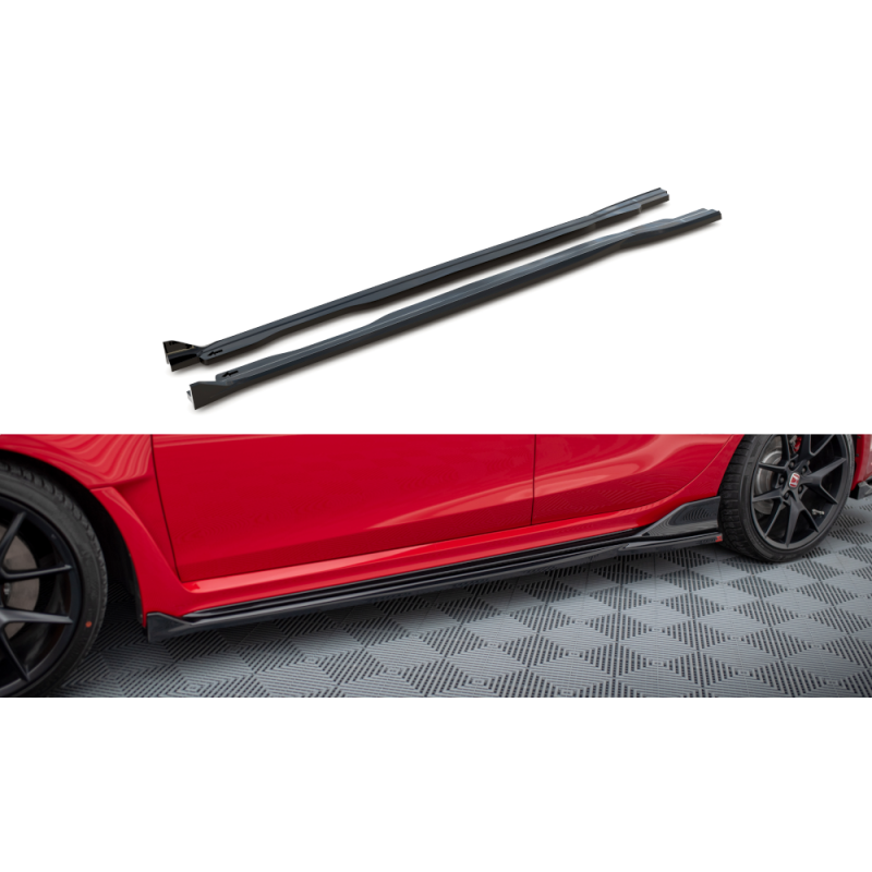 Maxton Design-Rajouts Des Bas De Caisse V.2 Honda Civic Type-R Mk 11 
