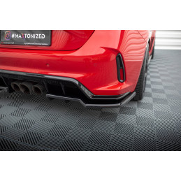Maxton Design-Central Arriere Splitter (avec une barre verticale) V.1 Honda Civic Type-R Mk 11 